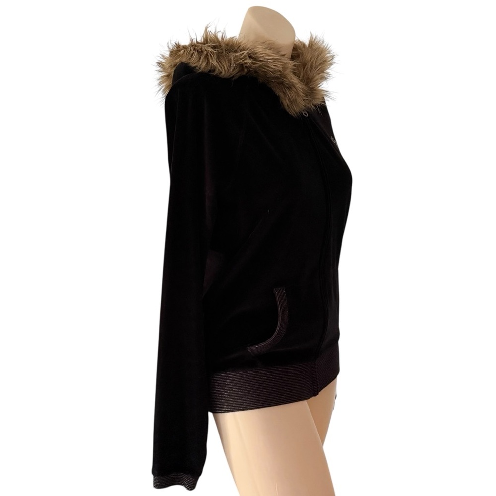 Victoria’s Secret Collegiate Collection I Love Bama Faux Fur Hoodie - Picture 11 of 14